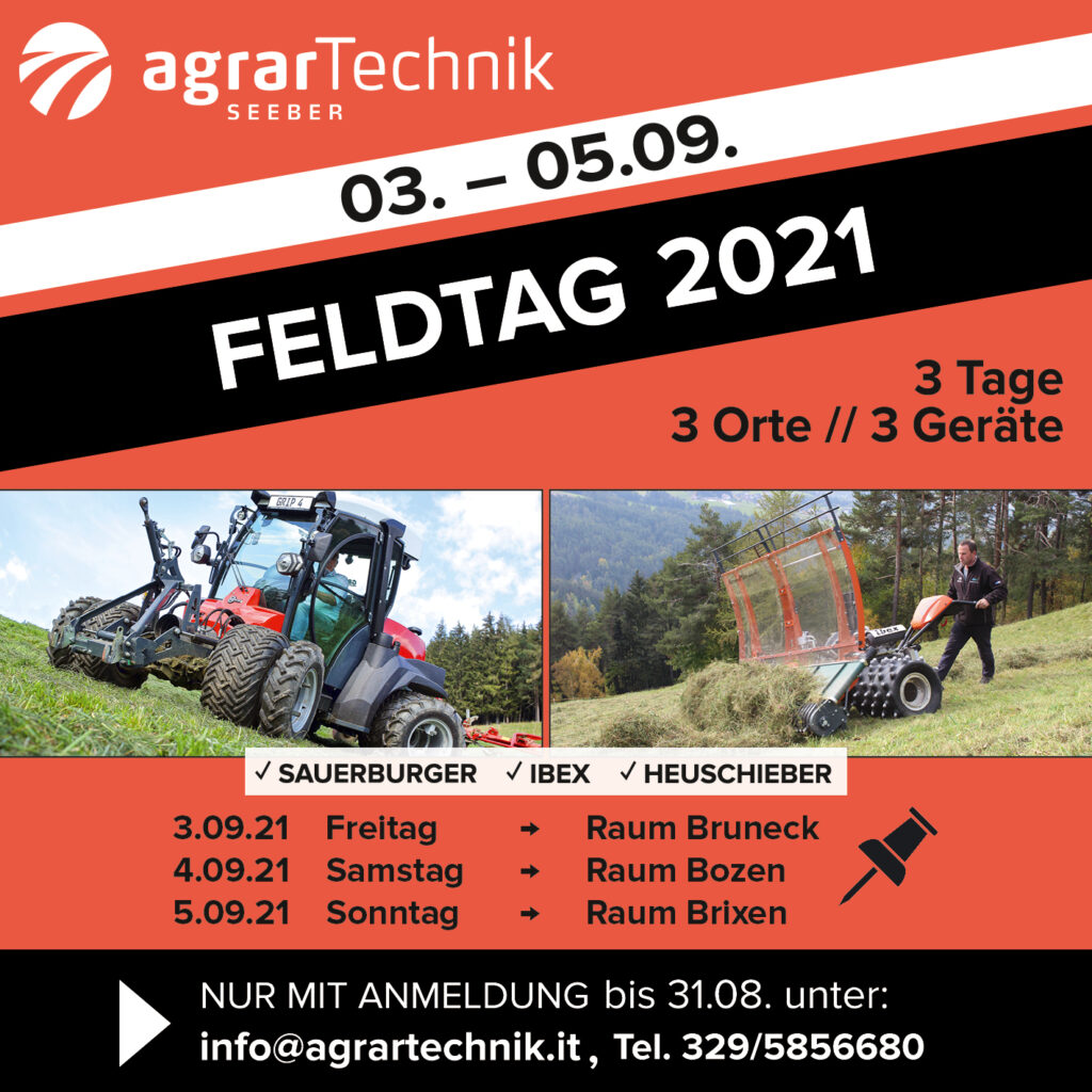 FELDTAG 2021 // 3 Tage - 3 Orte - 3 Geräte